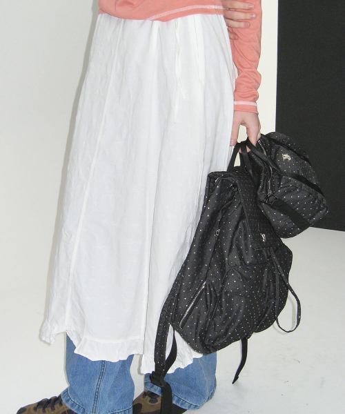 YEOMIMの「day backpack (star black)(バックパック/リュック・レディース・ブラック・FREE)」の5枚目の写真