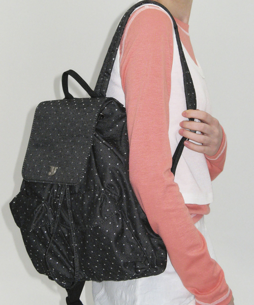 YEOMIMの「day backpack (star black)(バックパック/リュック・レディース・ブラック・FREE)」の6枚目の写真