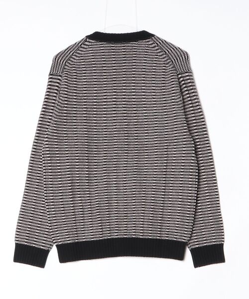 three dots(スリードッツ)の「ウールカシミヤ カーディガン(カーディガン/ボレロ・メンズ・ブラック系その他・SMALL/MEDIUM/LARGE)」の2枚目の写真