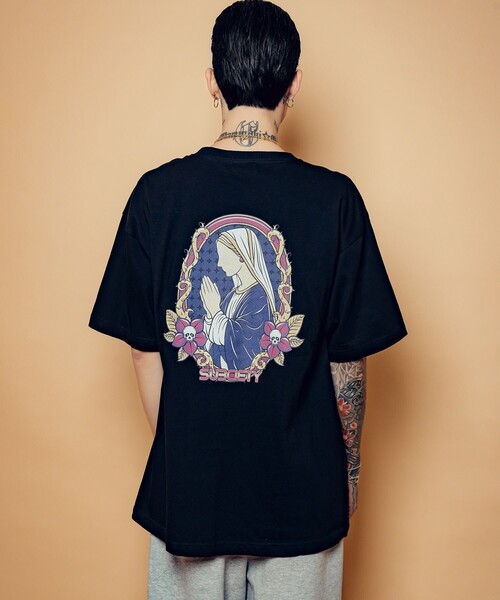 Subciety(サブサエティ)の「Save tee(Tシャツ/カットソー・メンズ・ブラック/ホワイト・SMALL/MEDIUM/LARGE/X-LARGE/XX-LARGE)」の17枚目の写真