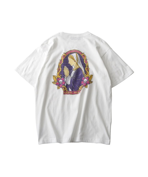Subciety(サブサエティ)の「Save tee(Tシャツ/カットソー・メンズ・ブラック/ホワイト・SMALL/MEDIUM/LARGE/X-LARGE/XX-LARGE)」の3枚目の写真