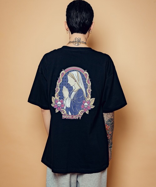 Subciety(サブサエティ)の「Save tee(Tシャツ/カットソー・メンズ・ブラック/ホワイト・SMALL/MEDIUM/LARGE/X-LARGE/XX-LARGE)」の10枚目の写真