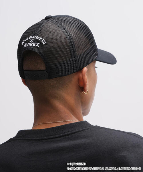 AVIREX × FINAL FANTASY VII REMAKE》MESH CAP 'AVALANCHE' / メッシュ
