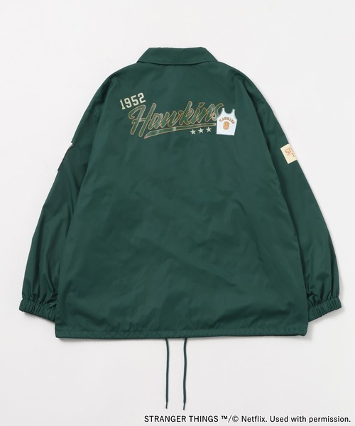 STRANGER THINGS】コラボ アソートコーチジャケット（ナイロン