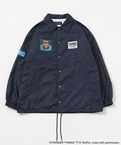 STRANGER THINGS】コラボ アソートコーチジャケット（ナイロン