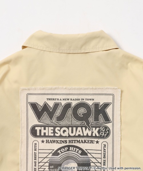 STRANGER THINGS】コラボ アソートコーチジャケット（ナイロン
