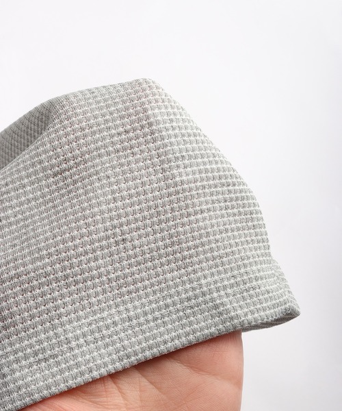 WESTSEA(ウエストシー)の「ヘンリーネック 無地 長袖Tシャツ 薄手(Tシャツ/カットソー・メンズ・グレー/ブラック/ホワイト・M/L/XL)」の19枚目の写真