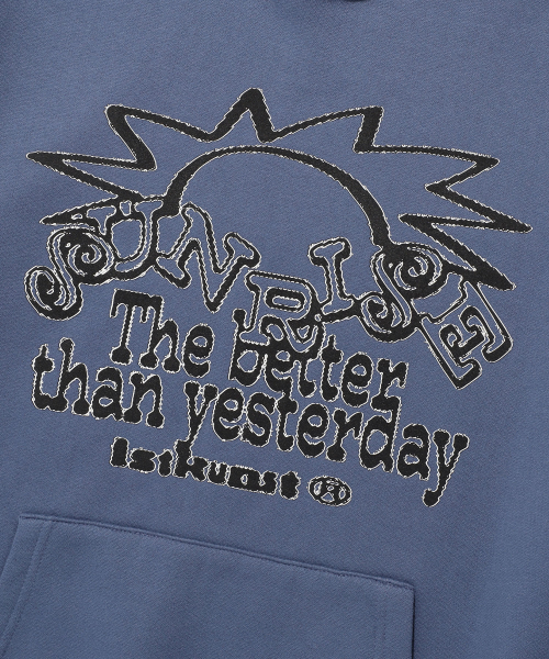ISTKUNST（イストクンスト）の「SUNRISE BTY HOODIE_PURPLE(IK2DFMM409A)（パーカー・レディース・その他・L/M/S）」の2枚目の写真