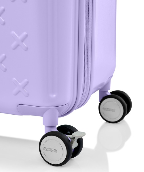 AMERICAN TOURISTER(アメリカンツーリスター)の「アメリカンツーリスター PAXTRA スピナー66 エキスパンダブル ライラック(スーツケース/キャリーバッグ・レディース・ライラック・M)」の11枚目の写真