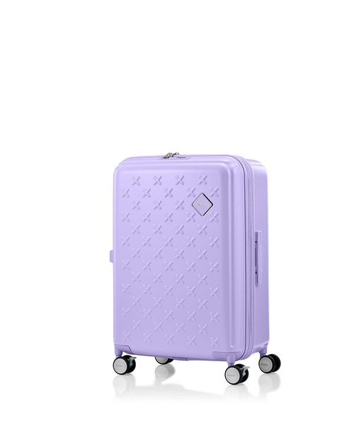 AMERICAN TOURISTER(アメリカンツーリスター)の「アメリカンツーリスター PAXTRA スピナー66 エキスパンダブル ライラック(スーツケース/キャリーバッグ・レディース・ライラック・M)」の2枚目の写真