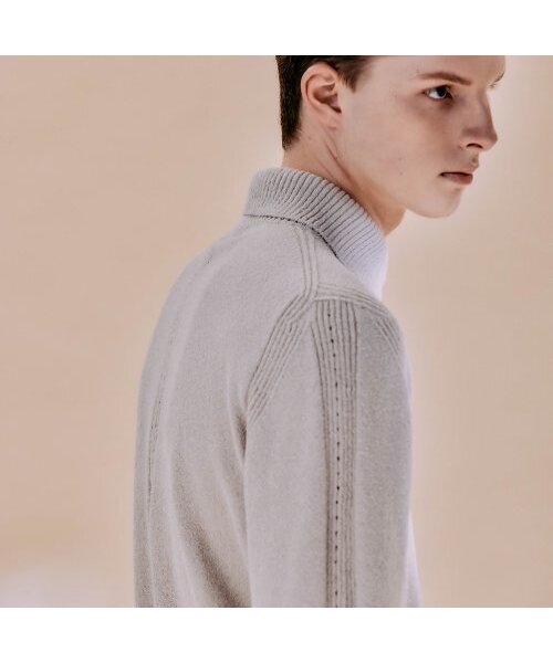 EDWARDMAX(エドワードマックス)の「ブクルサマーコットンカラーニット(ニット/セーター・レディース・その他・L/M/XL)」の9枚目の写真