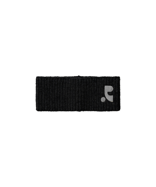 Rest&Recreation(レストアンドレクリエーション)の「LOGO KNIT HAIR BAND - BLACK(スポーツグッズ・レディース・その他・ONE SIZE)」の1枚目の写真