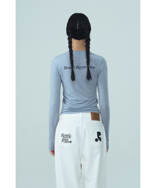 Rest&Recreation(レストアンドレクリエーション)の「LOGO KNIT HAIR BAND - BLACK(スポーツグッズ・レディース・その他・ONE SIZE)」の3枚目の写真