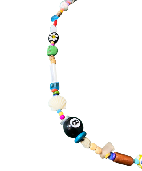 SK8ER ROCK（スケーターロック）の「Smiley Multi Beads Necklace (Multi)（ネックレス・レディース・その他・FREE）」の3枚目の写真