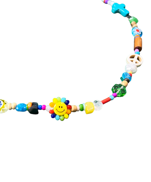 SK8ER ROCK（スケーターロック）の「Smiley Multi Beads Necklace (Multi)（ネックレス・レディース・その他・FREE）」の6枚目の写真