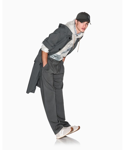 ARMANI EXCHANGE(アルマーニエクスチェンジ)の「【A|X アルマーニ エクスチェンジ】AXロゴパッチ キャップ(キャップ・メンズ・ダークネイビー/セージグリーン・FREE)」の6枚目の写真