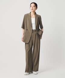BEAUTY&YOUTH UNITED ARROWS | 2タック ワイドパンツ 吸水速乾 防シワ ウォッシャブル(その他パンツ)