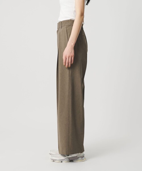 BEAUTY&YOUTH UNITED ARROWS（ビューティーアンドユースユナイテッドアローズ）の「2タック ワイドパンツ 吸水速乾 防シワ ウォッシャブル（その他パンツ・レディース・ダークグレー/ベージュ/モカ・XS/S/M）」の14枚目の写真