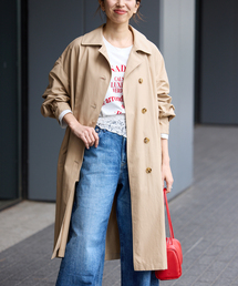 IENA | 撥水ステンカラーコート(ステンカラーコート)