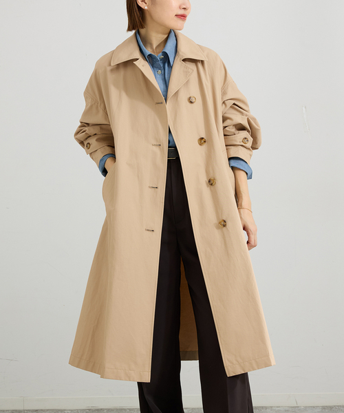 撥水ステンカラーコート（ステンカラーコート）｜IENA（イエナ）の