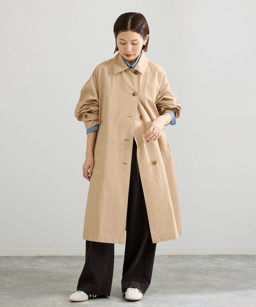 撥水ステンカラーコート（ステンカラーコート）｜IENA（イエナ）の