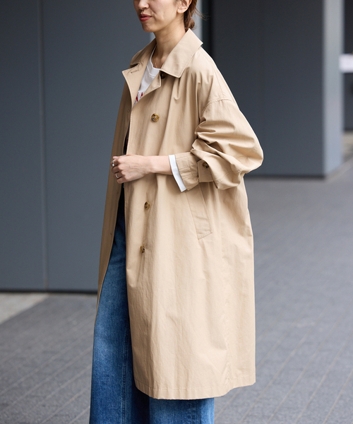 撥水ステンカラーコート（ステンカラーコート）｜IENA（イエナ）の