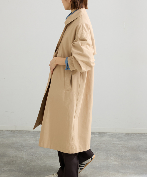 撥水ステンカラーコート（ステンカラーコート）｜IENA（イエナ）の