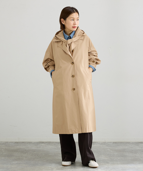 撥水ステンカラーコート（ステンカラーコート）｜IENA（イエナ）の