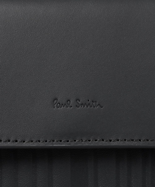 Paul Smith（ポールスミス）の「シャドーストライプSS26 ミニショルダーバッグ【553439 N180S】（ショルダーバッグ・メンズ・ブラック/ブルー・FREE）」の10枚目の写真