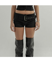 VOONT（ブント）の「Latch Micro Belt Shorts (BLACK)（その他パンツ）」