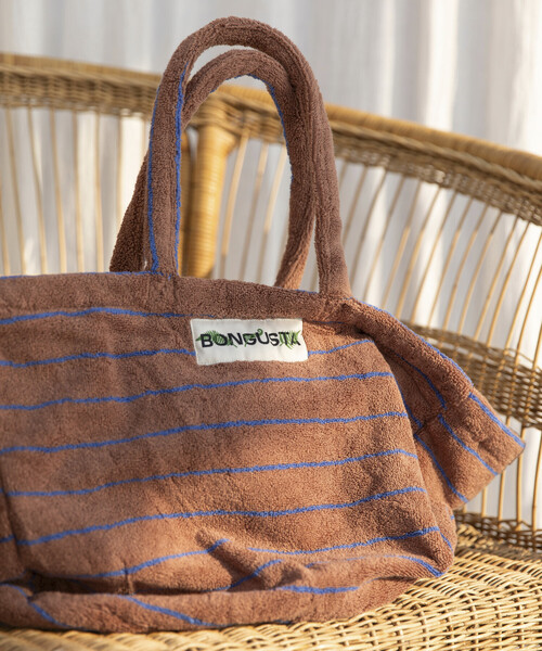 BONGUSTA/ボングスタ NARAM WEEKEND BAG / パイル地トートバッグL