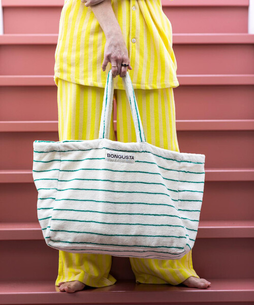 BONGUSTA/ボングスタ NARAM WEEKEND BAG / パイル地トートバッグL