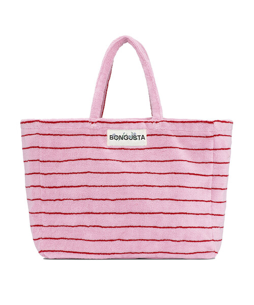 BONGUSTA(ボングスタ)の「BONGUSTA/ボングスタ NARAM WEEKEND BAG / パイル地トートバッグL(トートバッグ・レディース・ホワイト/ブルー/ピンク/キャメル・ONE SIZE)」の13枚目の写真