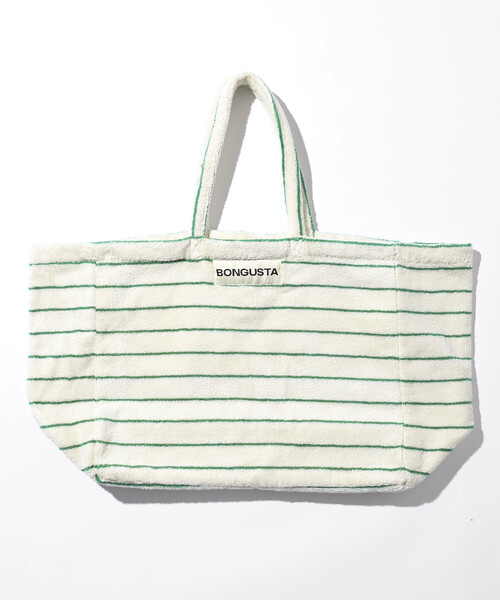 BONGUSTA(ボングスタ)の「BONGUSTA/ボングスタ NARAM WEEKEND BAG / パイル地トートバッグL(トートバッグ・レディース・ホワイト/ブルー/ピンク/キャメル・ONE SIZE)」の15枚目の写真