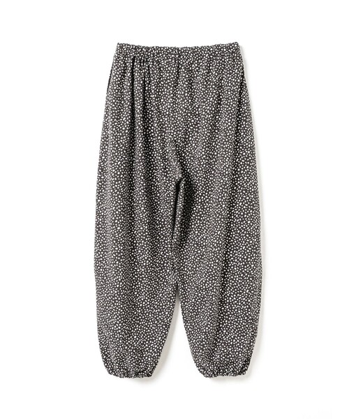 mizuiroind(ミズイロインド)の「mizuiro ind プリントドローストリングヘムパンツ(その他パンツ・レディース・グレー/ブラック・FREE)」の17枚目の写真