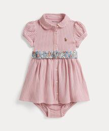 POLO RALPH LAUREN CHILDRENSWEAR | ベルテッド オックスフォード メッシュ ポロ ドレス & ブルマー(その他ベビーウェア)
