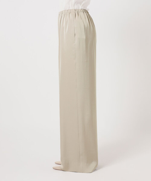 plage（プラージュ）の「《追加》dull satin relax パンツ（その他パンツ・レディース・ブラウン/ライトグレー・38/36/34/32）」の10枚目の写真
