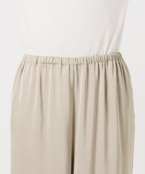 plage（プラージュ）の「《追加》dull satin relax パンツ（その他パンツ・レディース・ブラウン/ライトグレー・38/36/34/32）」の13枚目の写真