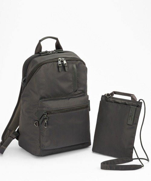 W&.Day/Night(ダブルアンド デイナイト)の「リュックサック ポッケス ハグリュック3 13L A4サイズ 13.3インチPC サコッシュ付属 20211(バックパック/リュック・レディース・ダークグレー/アッシュブラウン/ブラック・FREE)」の18枚目の写真