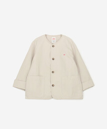 DANTON（ダントン）の「DANTON | コットンリネンダンプ ノーカラージャケット WOMEN（ノーカラージャケット）」