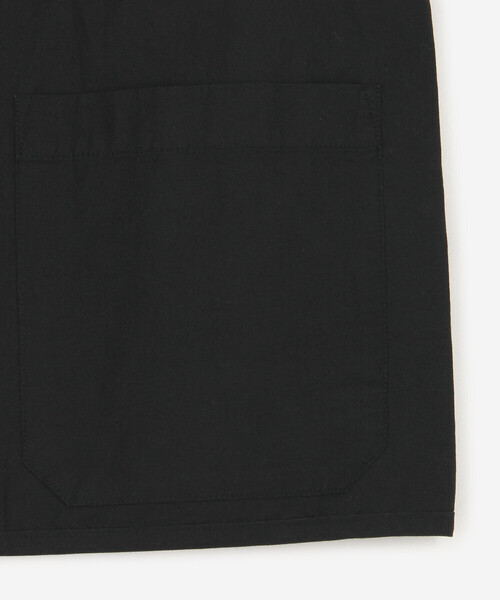 DANTON(ダントン)の「DANTON | コットンリネンダンプ ノーカラージャケット WOMEN(ノーカラージャケット・レディース・ダークネイビー/オフホワイト・36)」の7枚目の写真