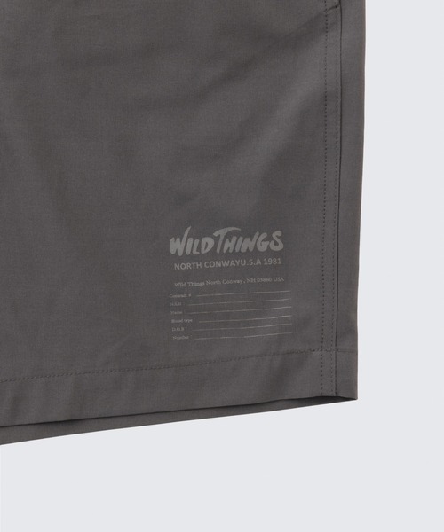 WILD THINGS(ワイルドシングス)の「ベースショーツ│BASE SHORTS(その他パンツ・メンズ・グレー/オリーブ/ブラック・S/XL/L/M)」の6枚目の写真