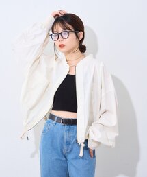 etsinta | etsintaリメイクZIPシャツジャケット(シャツ/ブラウス)