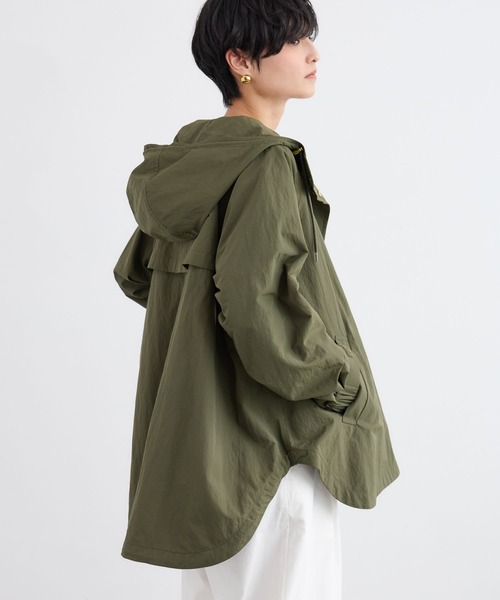 BARNYARDSTORM（バンヤードストーム）の「BARNYARDSTORM / ミリタリーテントジャケット 【撥水・JAPAN FABRIC】WEB限定カラー（マウンテンパーカー・レディース・ベージュ/カーキ/ブラック・S/M）」の18枚目の写真