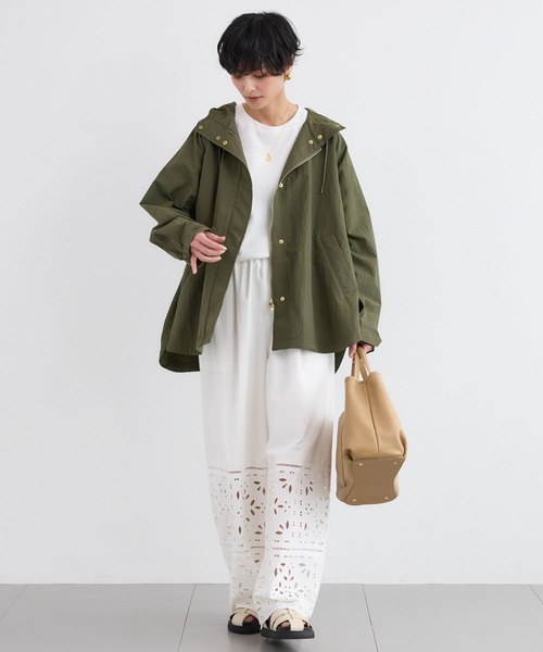 BARNYARDSTORM（バンヤードストーム）の「BARNYARDSTORM / ミリタリーテントジャケット 【撥水・JAPAN FABRIC】WEB限定カラー（マウンテンパーカー・レディース・ベージュ/カーキ/ブラック・S/M）」の19枚目の写真