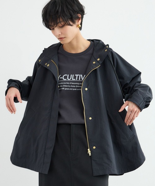 BARNYARDSTORM（バンヤードストーム）の「BARNYARDSTORM / ミリタリーテントジャケット 【撥水・JAPAN FABRIC】WEB限定カラー（マウンテンパーカー・レディース・ベージュ/カーキ/ブラック・S/M）」の7枚目の写真