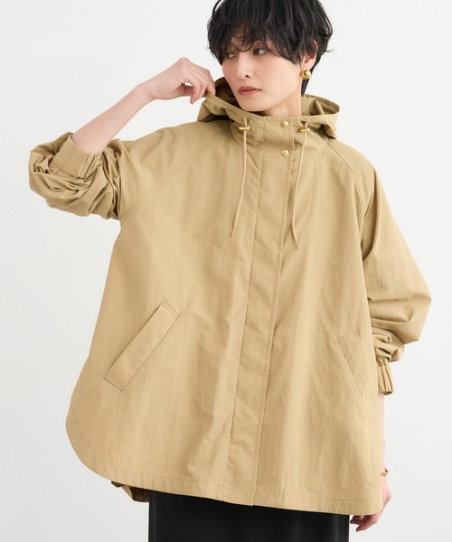 BARNYARDSTORM（バンヤードストーム）の「BARNYARDSTORM / ミリタリーテントジャケット 【撥水・JAPAN FABRIC】WEB限定カラー（マウンテンパーカー・レディース・ベージュ/カーキ/ブラック・S/M）」の12枚目の写真