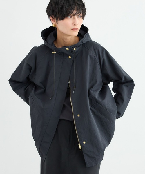 BARNYARDSTORM（バンヤードストーム）の「BARNYARDSTORM / ミリタリーテントジャケット 【撥水・JAPAN FABRIC】WEB限定カラー（マウンテンパーカー・レディース・ベージュ/カーキ/ブラック・S/M）」の9枚目の写真