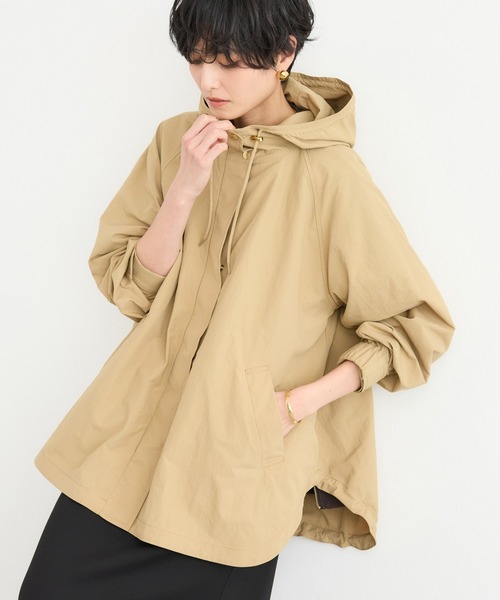 BARNYARDSTORM（バンヤードストーム）の「BARNYARDSTORM / ミリタリーテントジャケット 【撥水・JAPAN FABRIC】WEB限定カラー（マウンテンパーカー・レディース・ベージュ/カーキ/ブラック・S/M）」の13枚目の写真