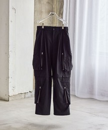 HARE | CLEAR TEXTURE ZIPカーゴパンツ(HARE)(カーゴパンツ)